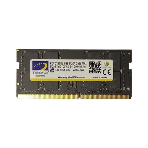 RAM TWINMOS 8G DDR4 2666 MHZ-رم لپتاپ 2666 آکبند