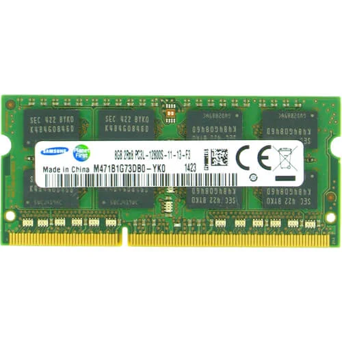 RAM SAMSUNG 8G DDR3 PC3L 12800-1600 رم لپتاپ