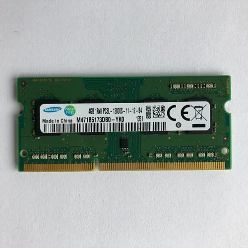 RAM SAMSUNG 4G DDR3 PC3L 12800-1600 رم لپتاپ