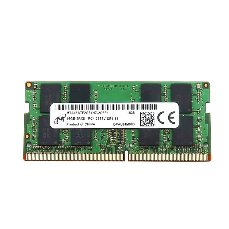 رم لپ تاپ میکرون 2666 مگاهرتز Ram Micron PC4 DDR4 16GB